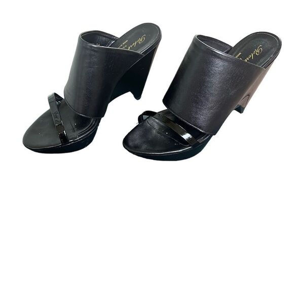 Robert Clergerie Women's Dielo Slide Sandals Black 6.5 box - Picture 9 of 15